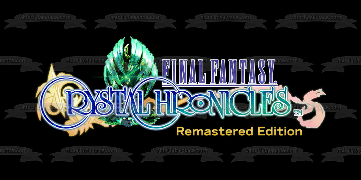 Final Fantasy Crystal Chronicles Remastered Edition Edible Cake Topper Image ABPID51879