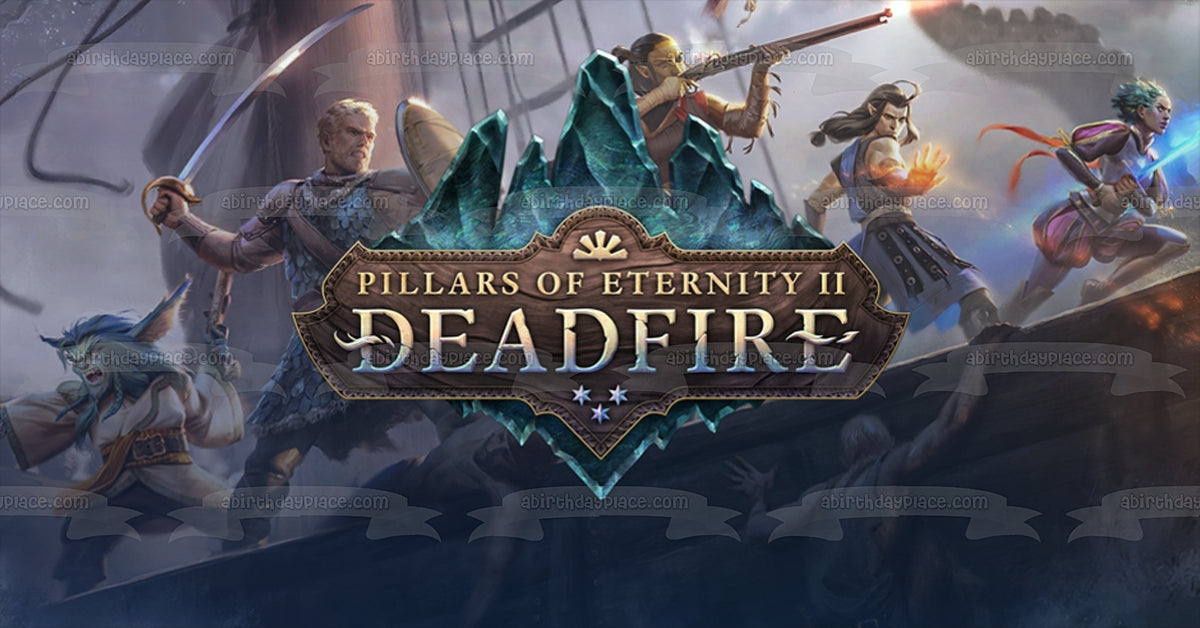 Pillars of Eternity 2 Deadfire Assorted Companions Edible Cake Topper