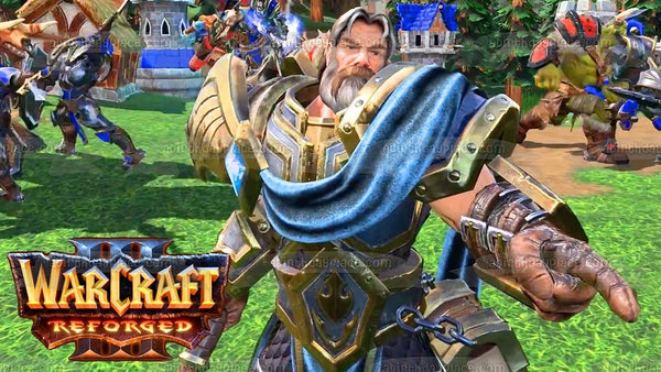 Warcraft 3: Reforged Khadgar Edible Cake Topper Image ABPID51892