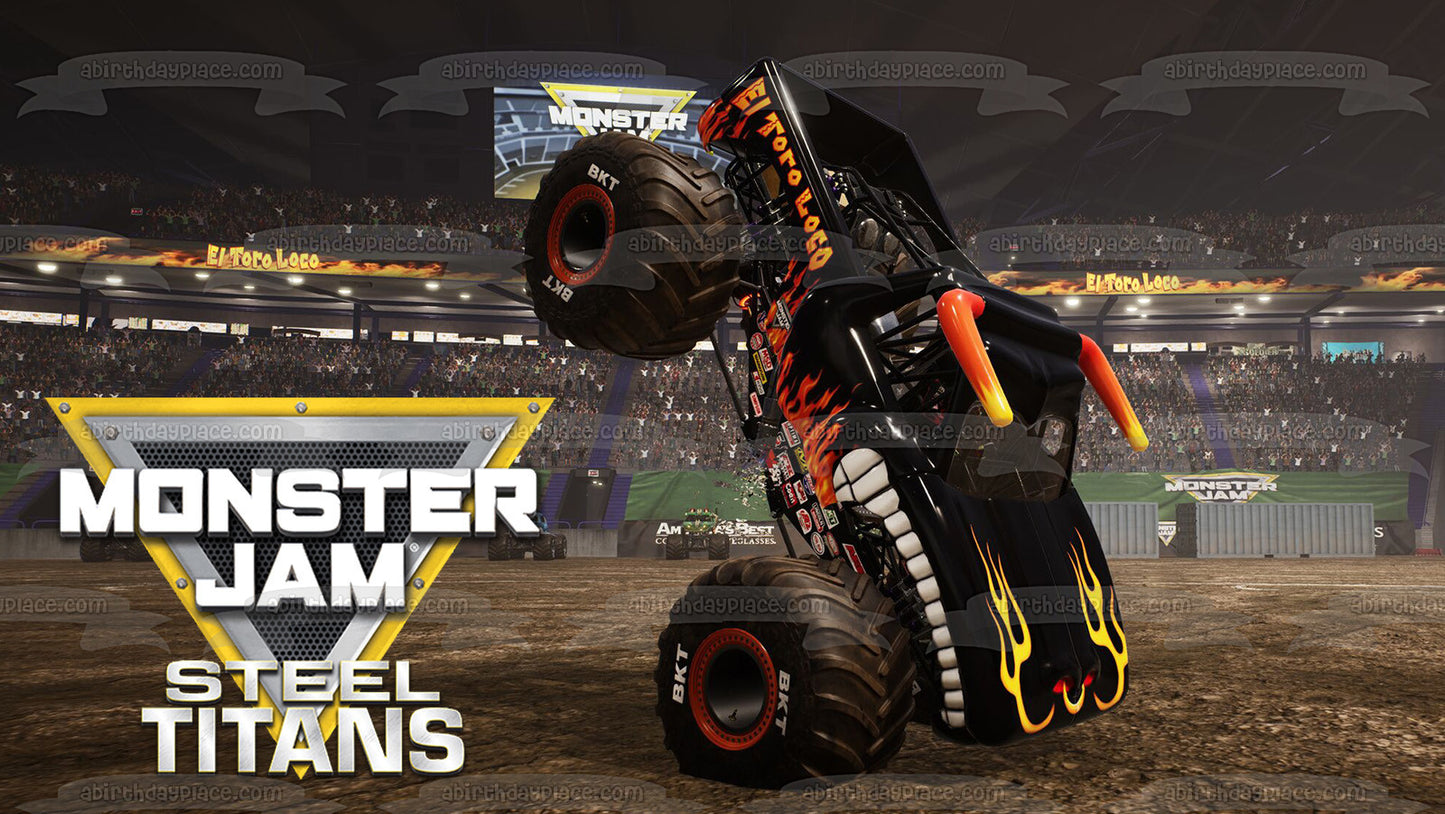 Imagen comestible para tarta de Monster Jam Steel Titans Monster Truck ABPID51910 