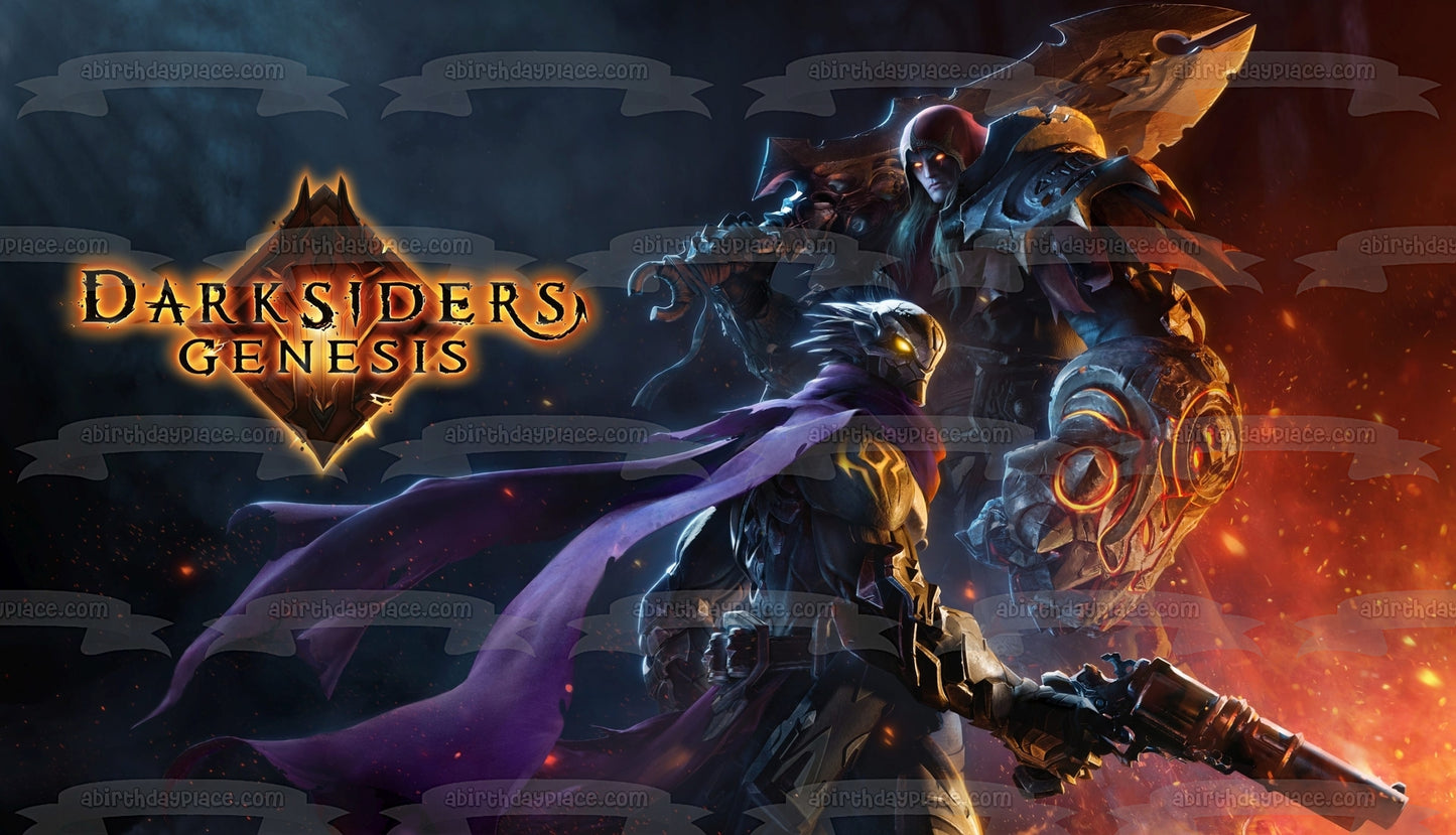 Darksiders Genesis Strife War Edible Cake Topper Image ABPID51914