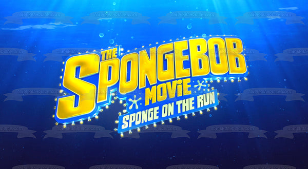 The SpongeBob Movie: Sponge on the Run Edible Cake Topper Image ABPID52041