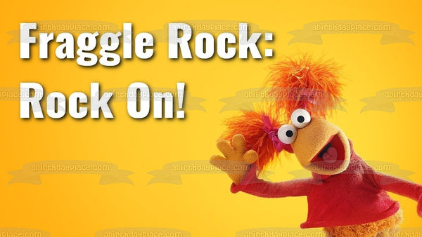 Fraggle Rock: Rock On! Red Fraggle Edible Cake Topper Image ABPID52468
