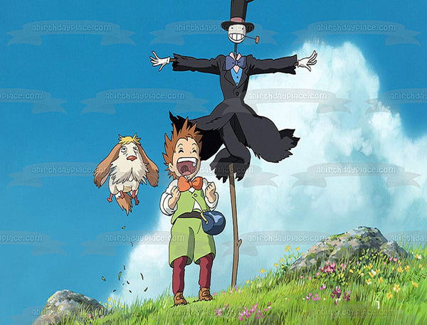 Howls Moving Castle 2 Turnip-Head Markl Heen Studio Ghibli Animation Edible Cake Topper Image ABPID52874