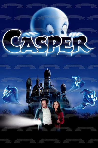 Casper the Friendly Ghost Movie Poster Edible Cake Topper Image ABPID52958