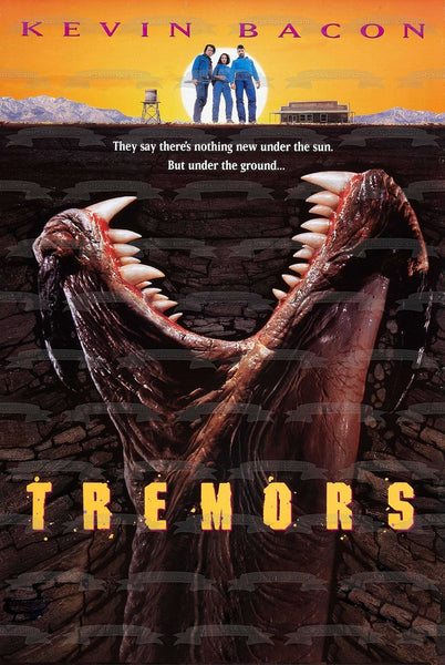 Tremors Movie Poster Edible Cake Topper Image ABPID52959