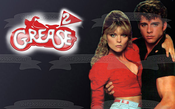 Grease 2 Stephanie Michael Musical Movie Poster Edible Cake Topper Image ABPID53006