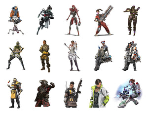 Apex Legends Characters Edible Cupcake Topper Images ABPID53528