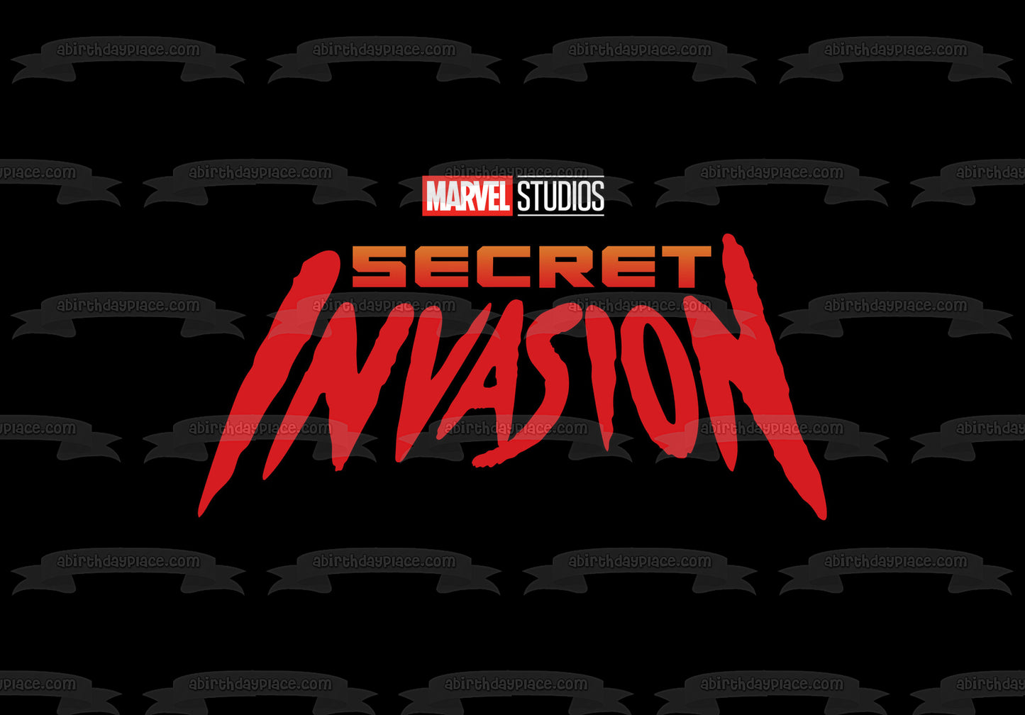 Imagen de decoración comestible para tarta de la serie de televisión Secret Invasion de Disney Marvel Studios ABPID53531 