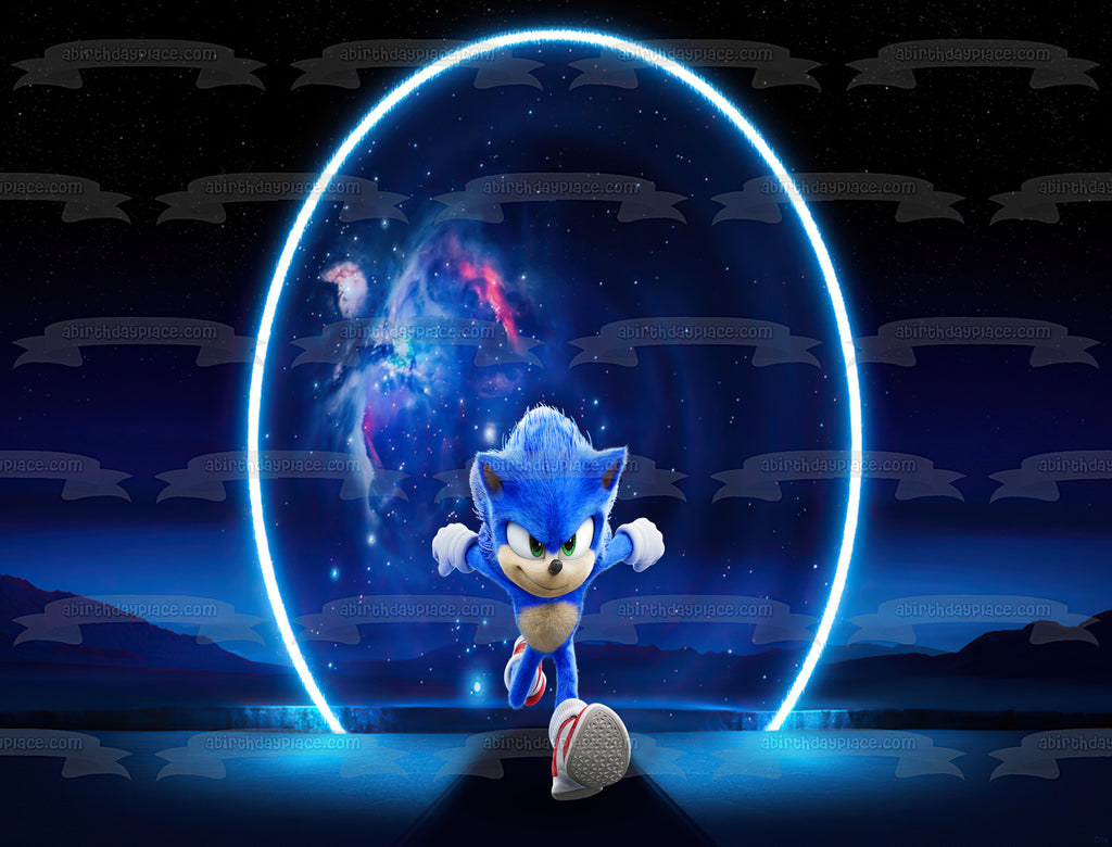 Sonic Head Cake Topper Sonic Rings Run Sonic Game Cutting -  Norway