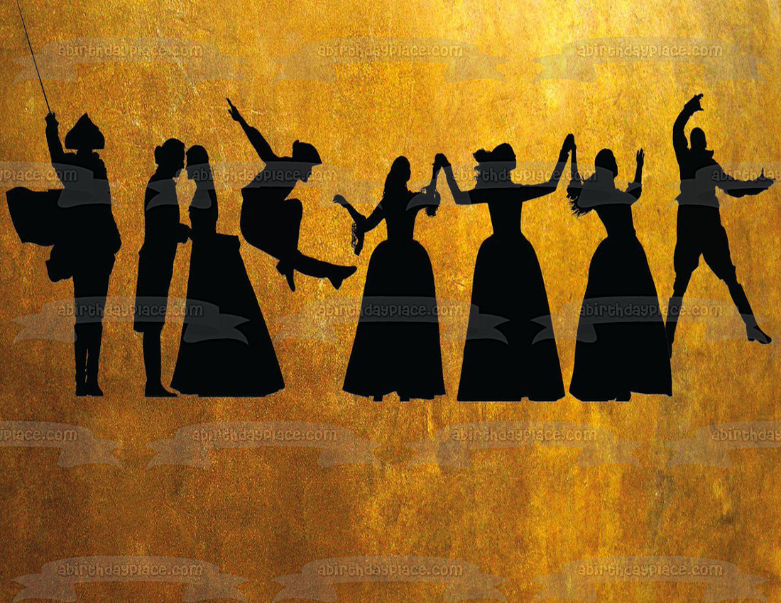 Hamilton Edible Cake Topper Image ABPID53629