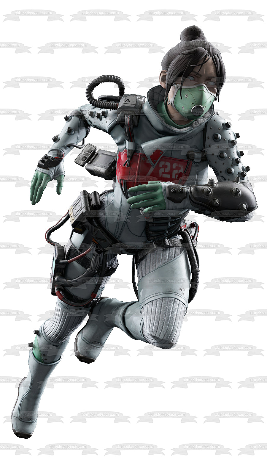 Apex Legends Wraith 2 Cool Skin Edible Cake Topper Image ABPID53674