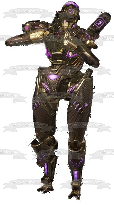 Imagen comestible para decoración de tarta de Apex Legends Pathfinder ABPID53678 