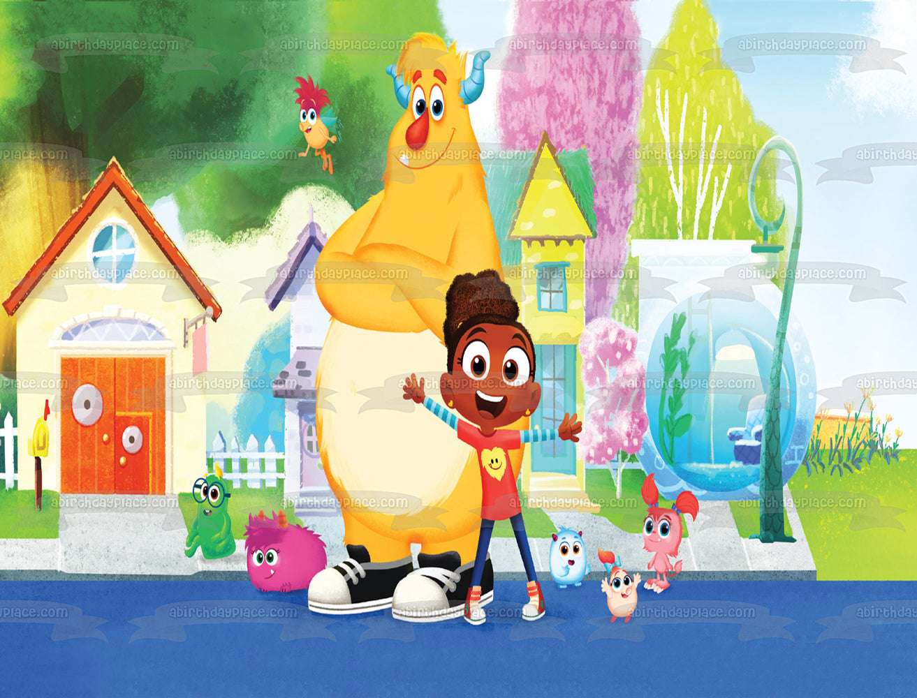 Esme and Roy Edible Cake Topper Image ABPID53779