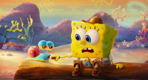 Kamp Koral: SpongeBob’s Under Years Gary Edible Cake Topper Image ABPID53864