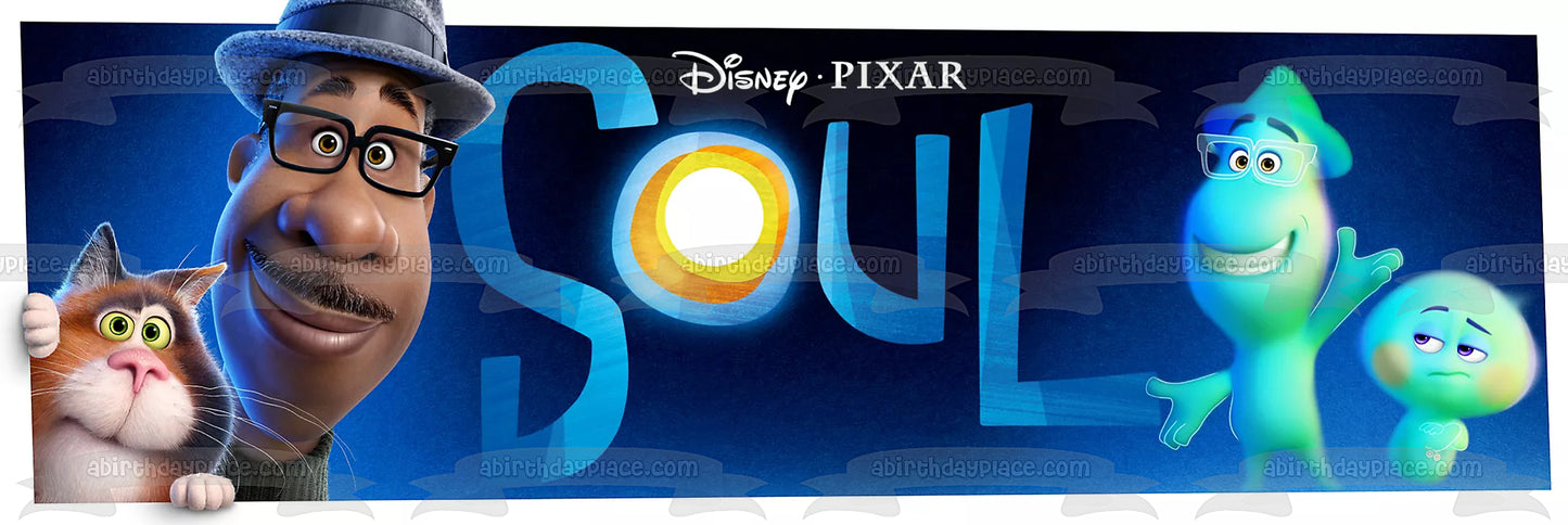 Soul 22 Jerry Joe Gardner Mr. Mittens Edible Cake Topper Image ABPID53933