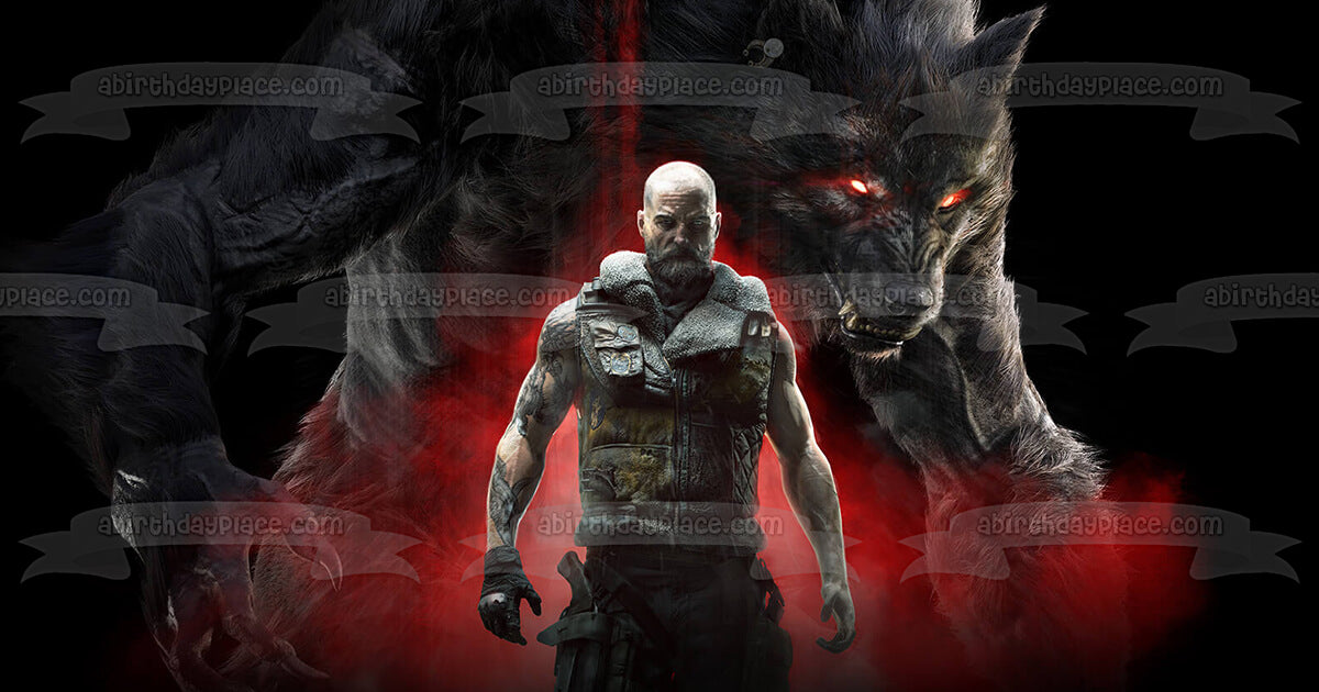 Werewolf: The Apocalypse-Earthblood Cahal Edible Cake Topper Image ABPID53987