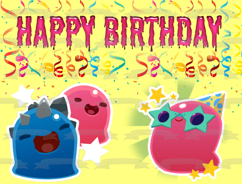Slime Rancher Birthday Party Invite Digital Download -  Portugal