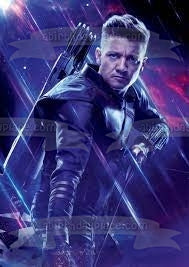 Hawkeye Marvel Studios Edible Cake Topper Image ABPID54393