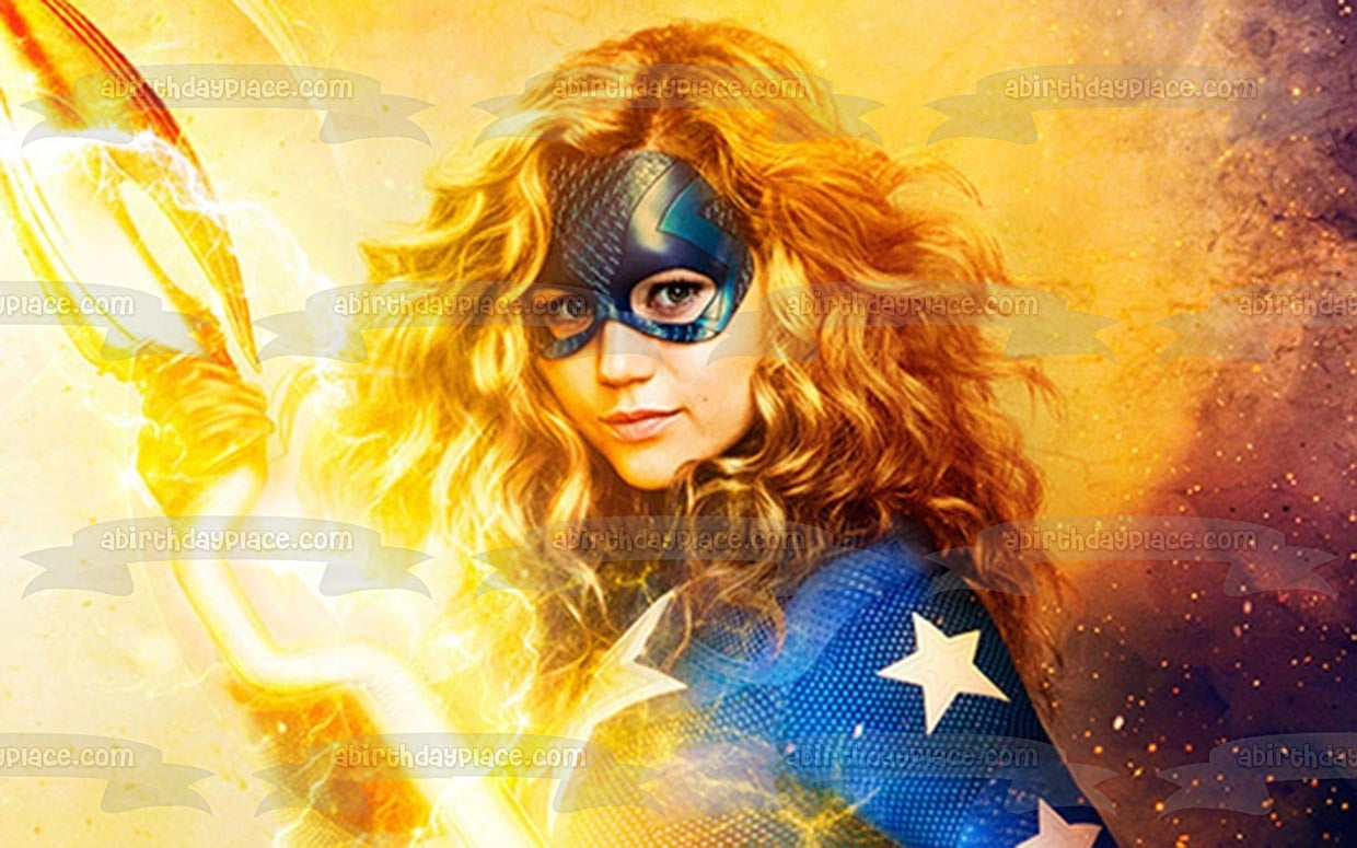 Dc's Stargirl Edible Cake Topper Image ABPID54401