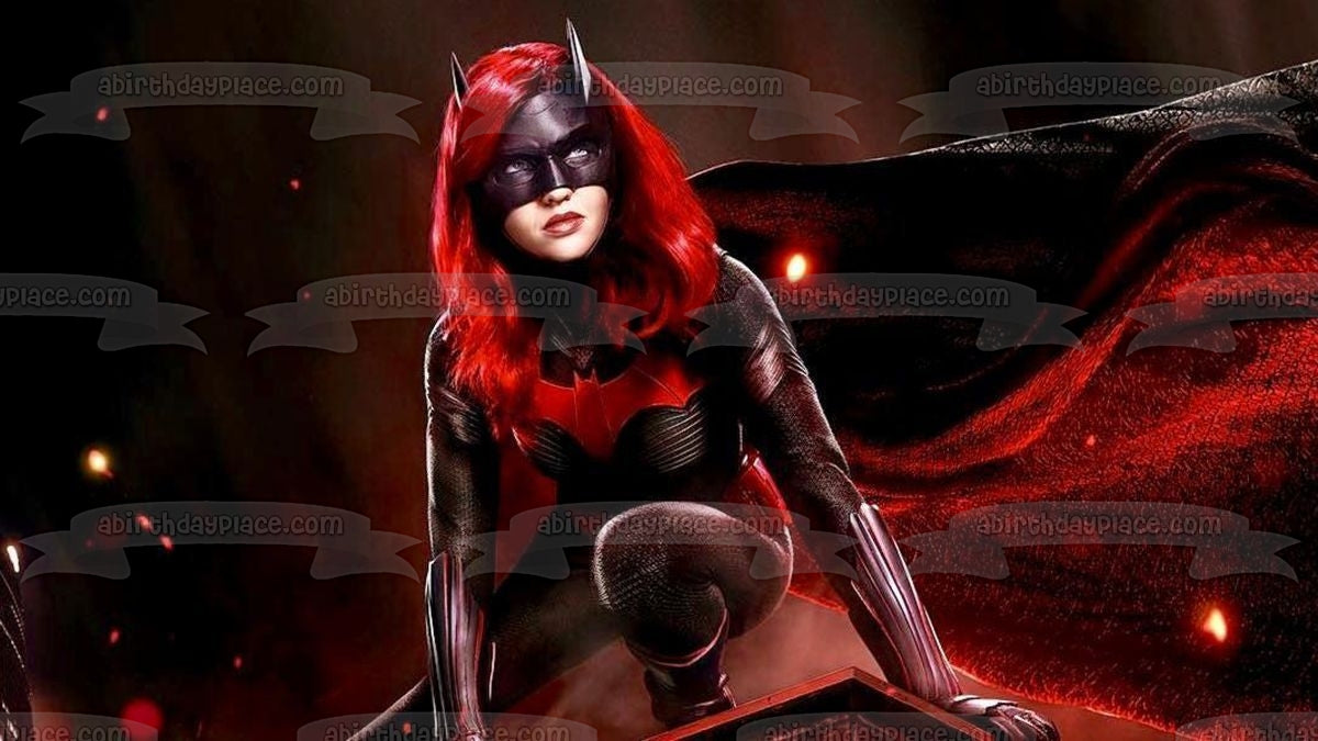 Imagen de decoración comestible para tarta de Batwoman DC Comics ABPID54404 