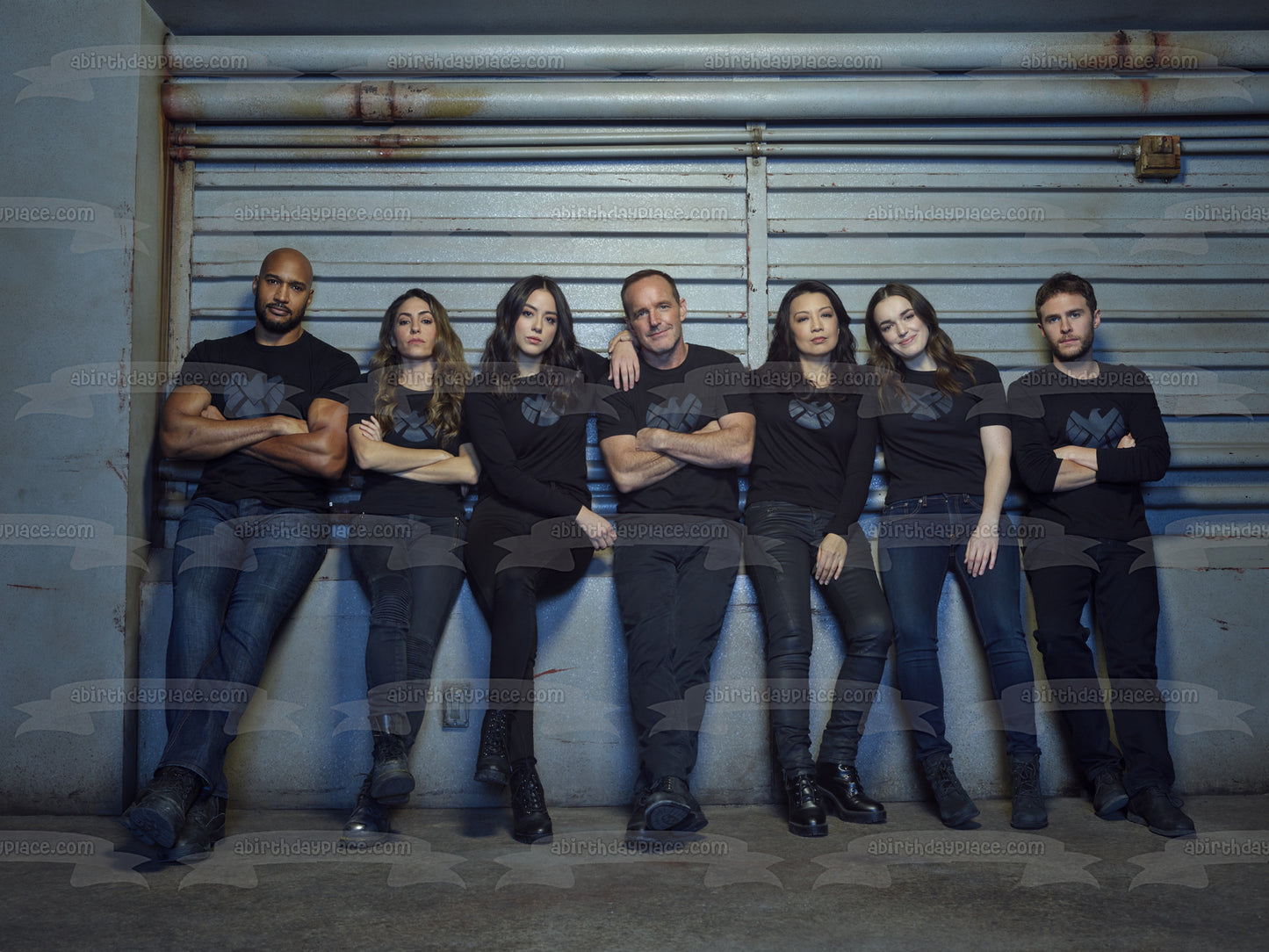 Agents of S.H.I.E.L.D. Ruby Jemma Melinda Phil Grant Daisy Edible Cake Topper Image ABPID54487