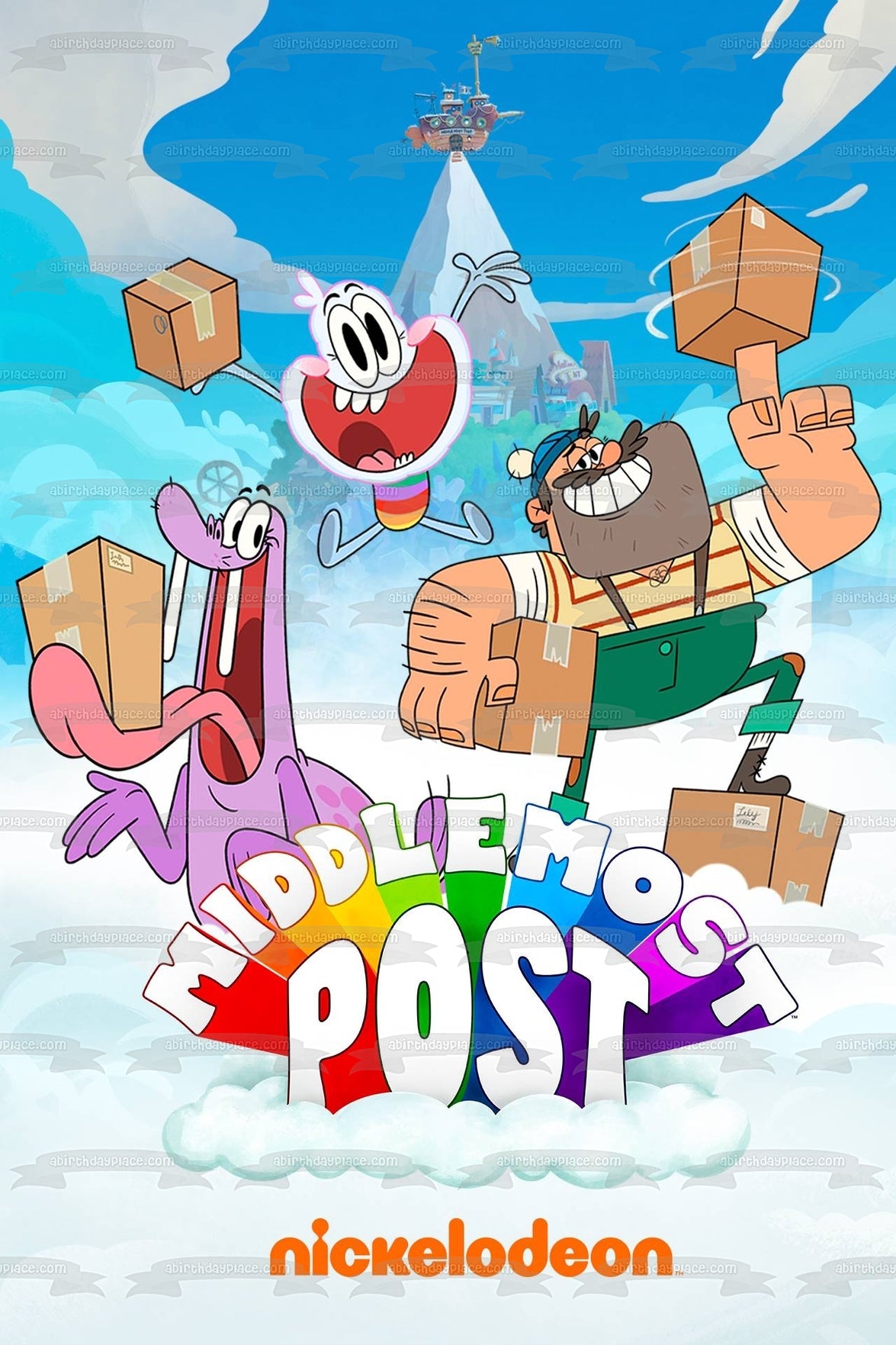 Middlemost Post Parker J. Cloud Russel Angus Shackleton Edible Cake Topper Image ABPID54521