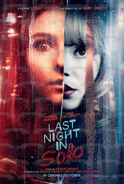 The Last Night In Soho Sandy Movie Poster Edible Cake Topper Image ABPID54771