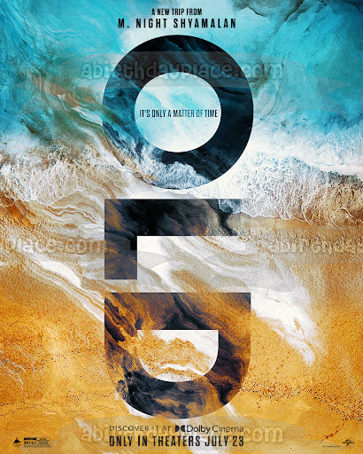 Old Movie Poster M. Night Shyamalan Edible Cake Topper Image ABPID54815