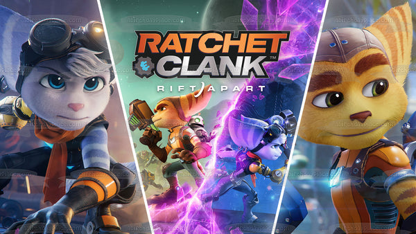 Ratchet & Clank: Rift Apart  Rivet Edible Cake Topper Image ABPID55420