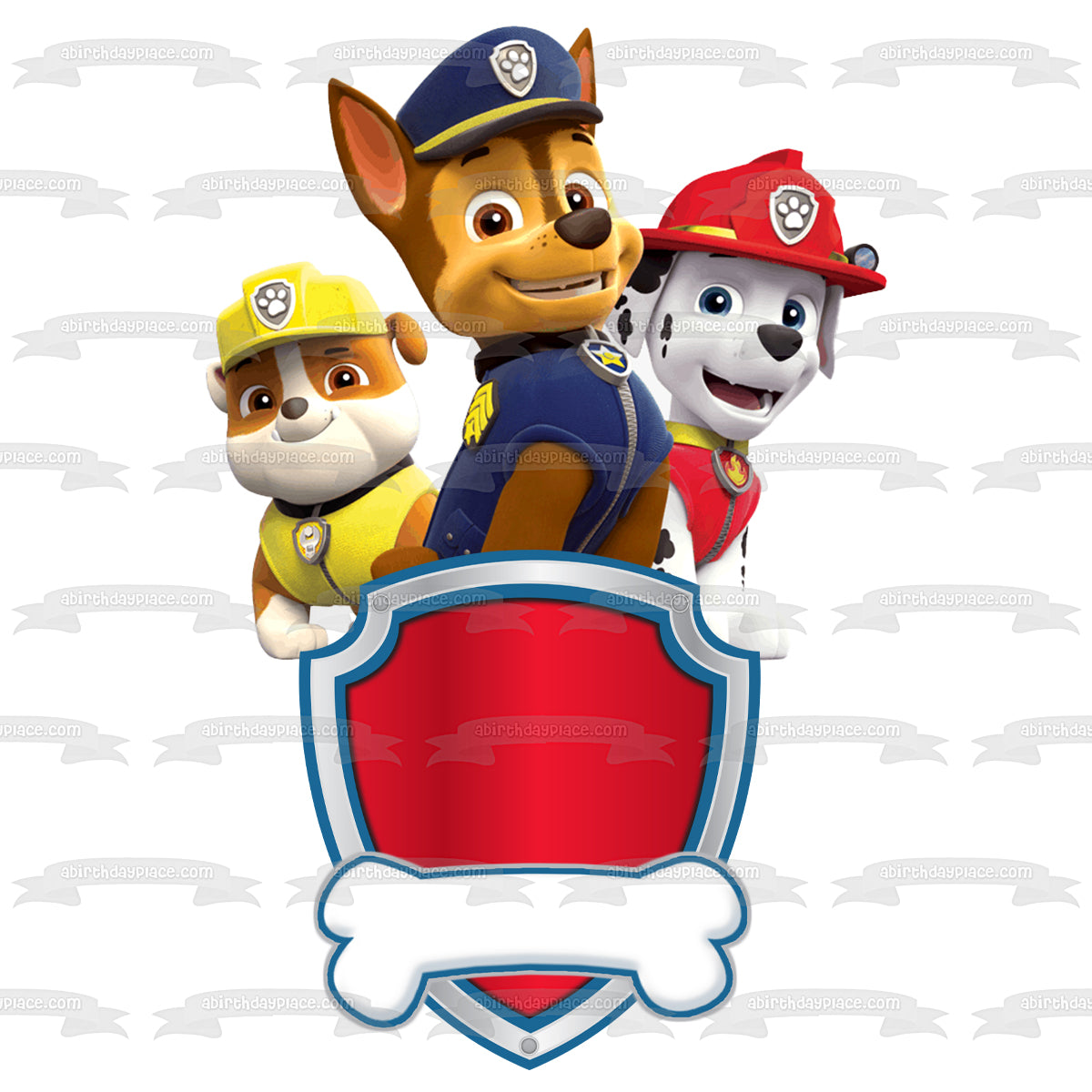 Paw Patrol Rubble Chase and Marshall Customize Edible Cake Topper Imag – A Birthday Place paw-patrol-rubble-chase-and-marshall-customize-edible-cake-topper-imag-a-birthday-place