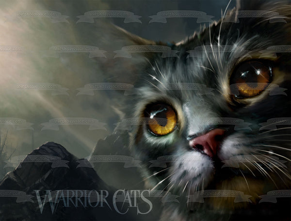 Warrior Cats Book Cover Moonrise Edible Cake Topper Image ABPID56649