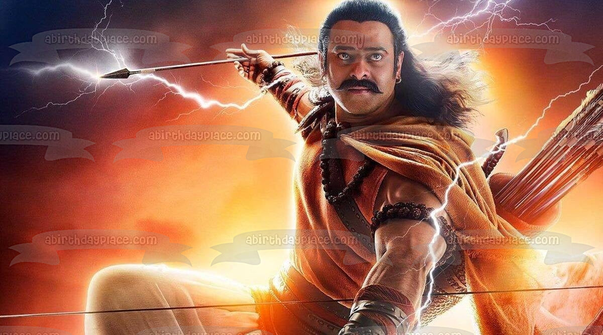 Imagen comestible para decoración de tarta Adipurush Lankesh ABPID56898 