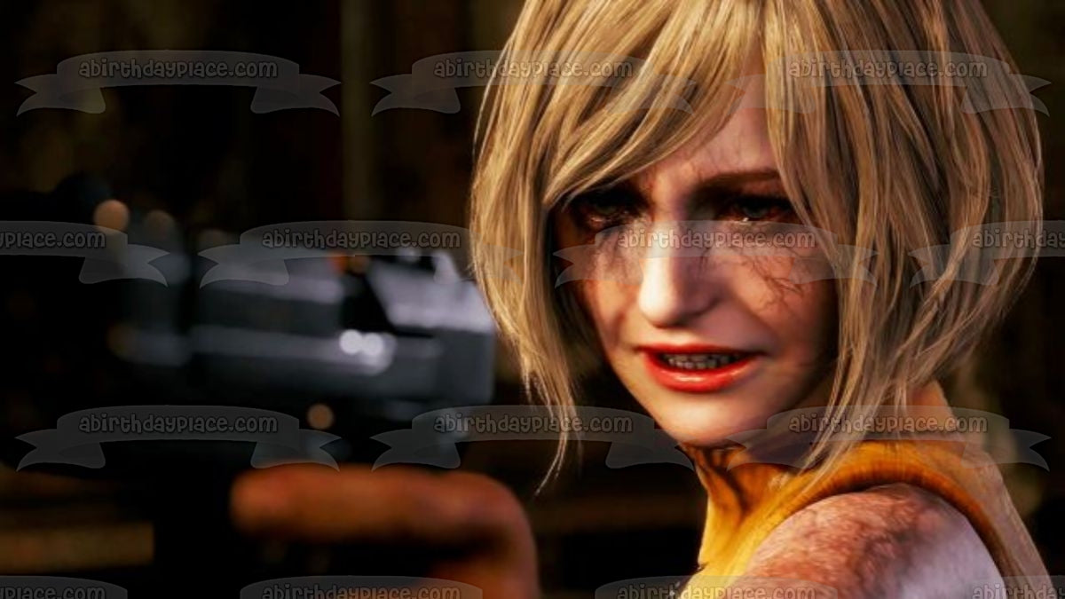 Resident Evil 4 Remake Ashley Graham Imagen comestible para decoración de tarta ABPID57039 