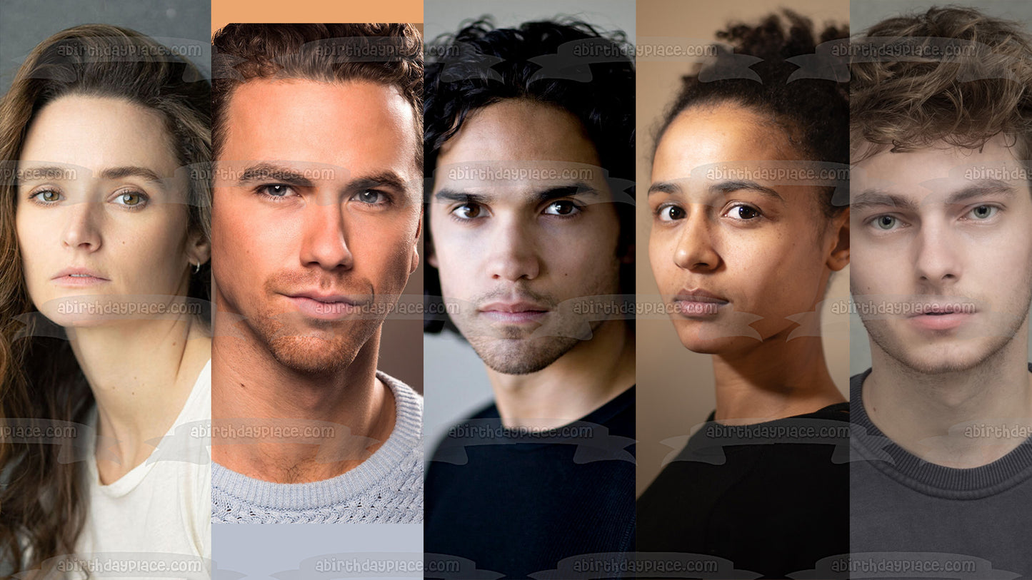 Imagen de decoración comestible para tarta del teniente Spencer Lane y el Dr. Sankovni del Arca ABPID57149 