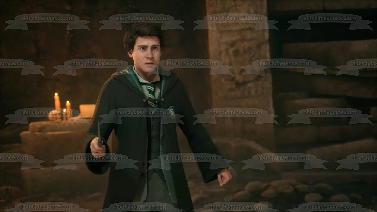 Hogwarts Legacy Student Edible Cake Topper Image ABPID57330