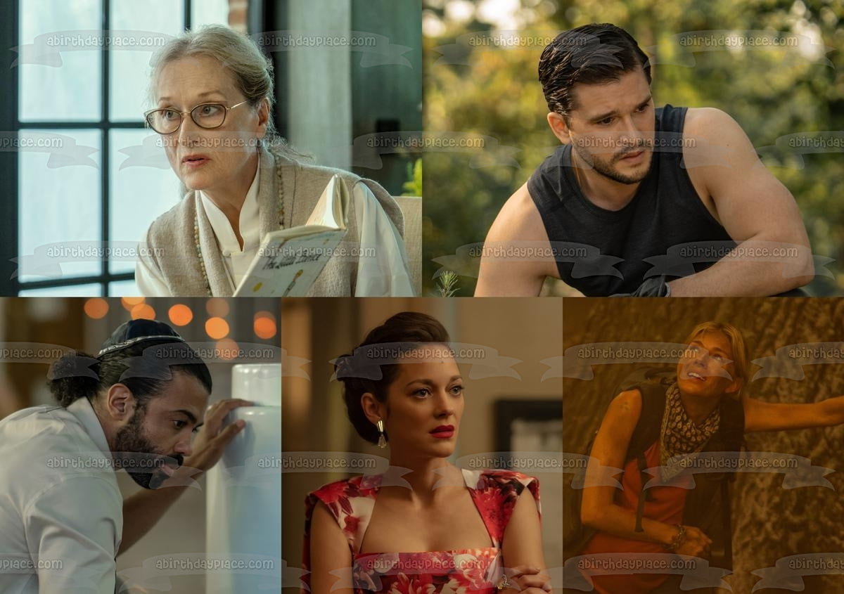 Extrapolations Nicholas Bilton and Elodie Edible Cake Topper Image ABPID57353