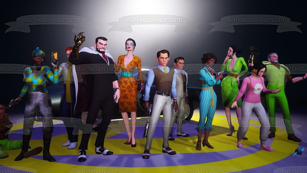 Deceive Inc. Imagen de decoración comestible para tarta con pieles variadas ABPID57354 