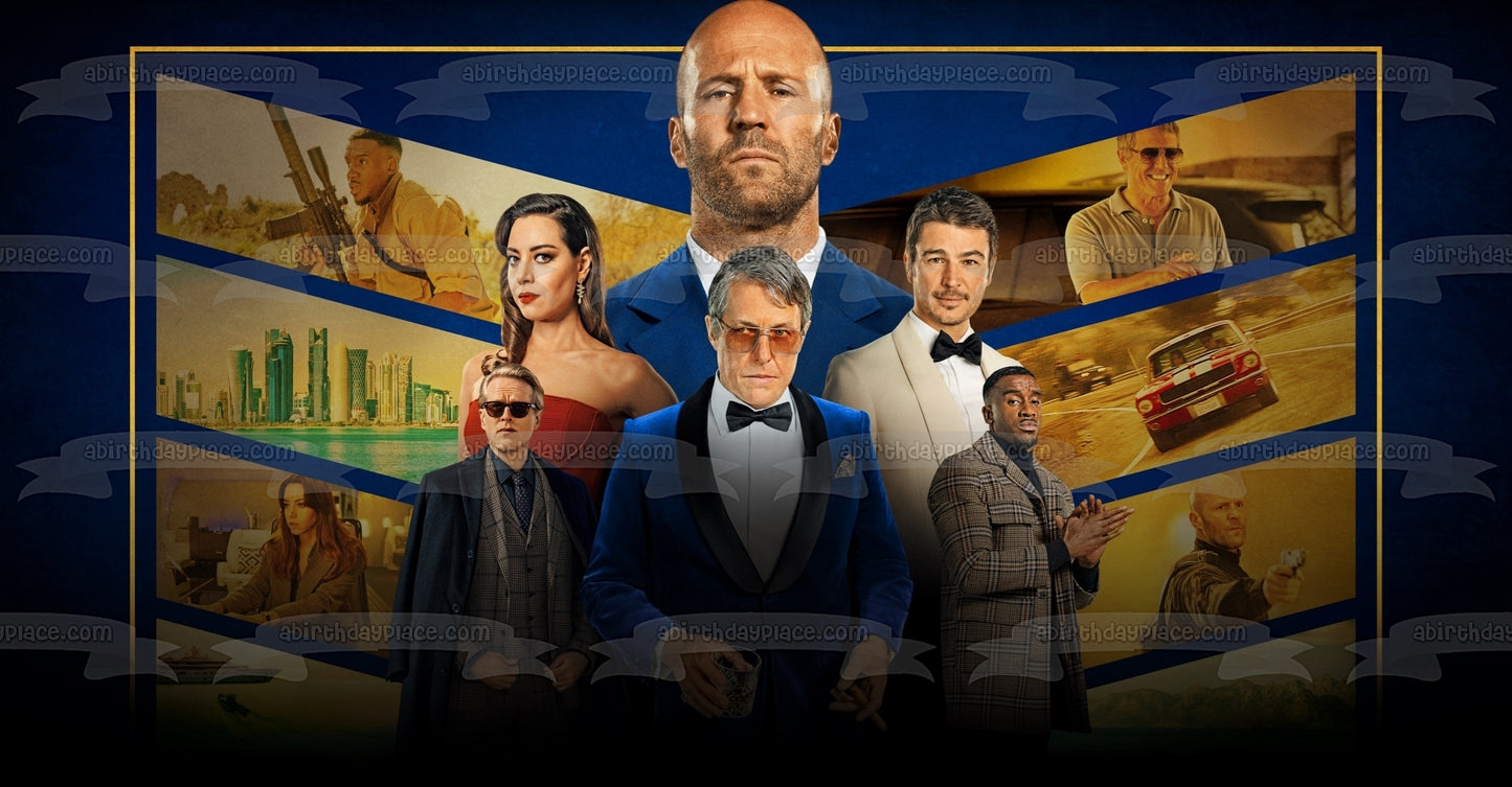 Operation Fortune: Ruse De Guerre Orson Fortune Greg Simmonds and Sarah Fidel Edible Cake Topper Image ABPID57376