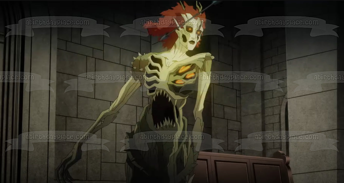 Imagen comestible para decoración de tarta con el hombre de la motosierra ABPID57388 