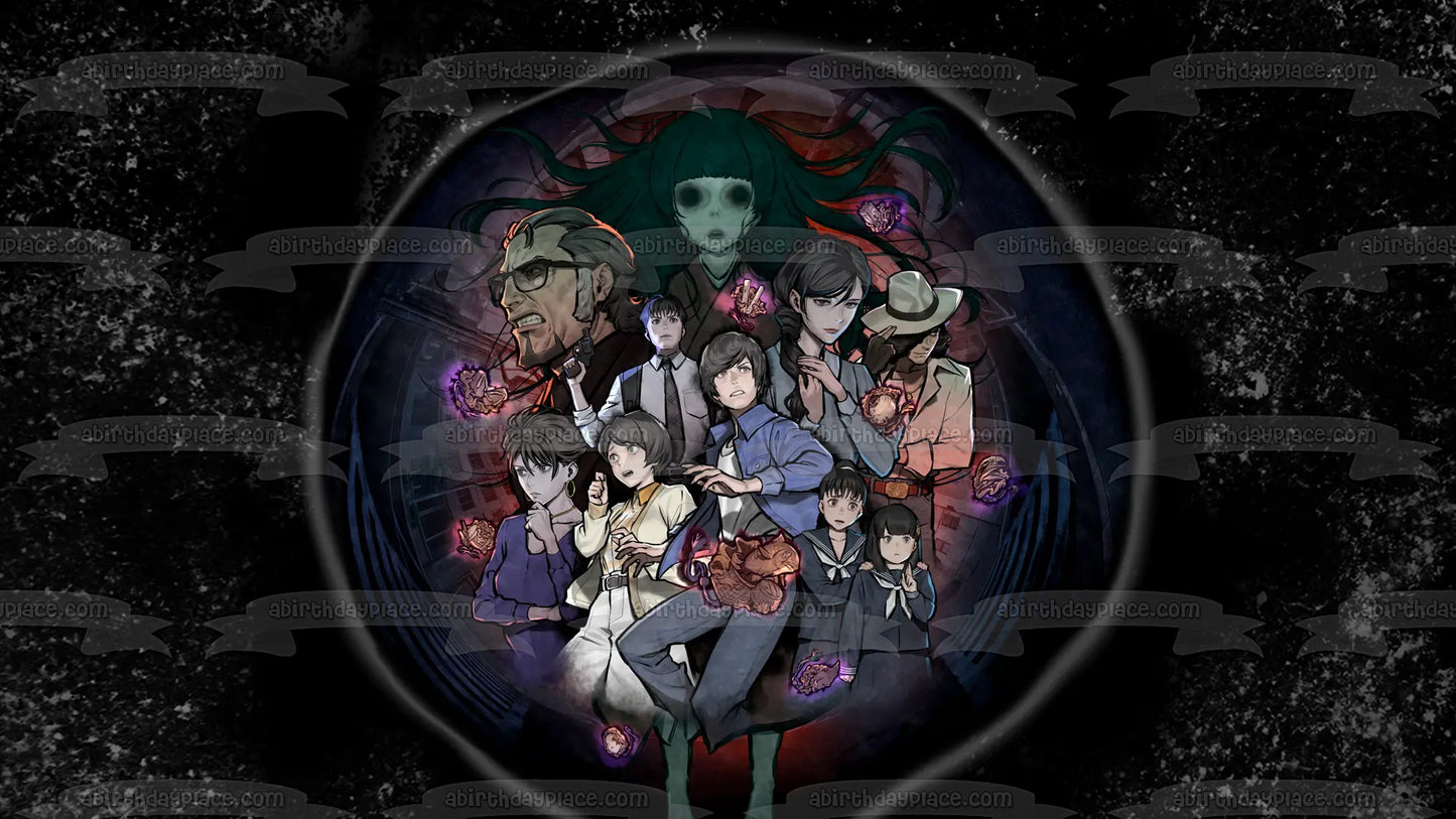 Paranormasight: The Seven Mysteries of Honjo Various Characters Edible Cake Topper Image ABPID57391