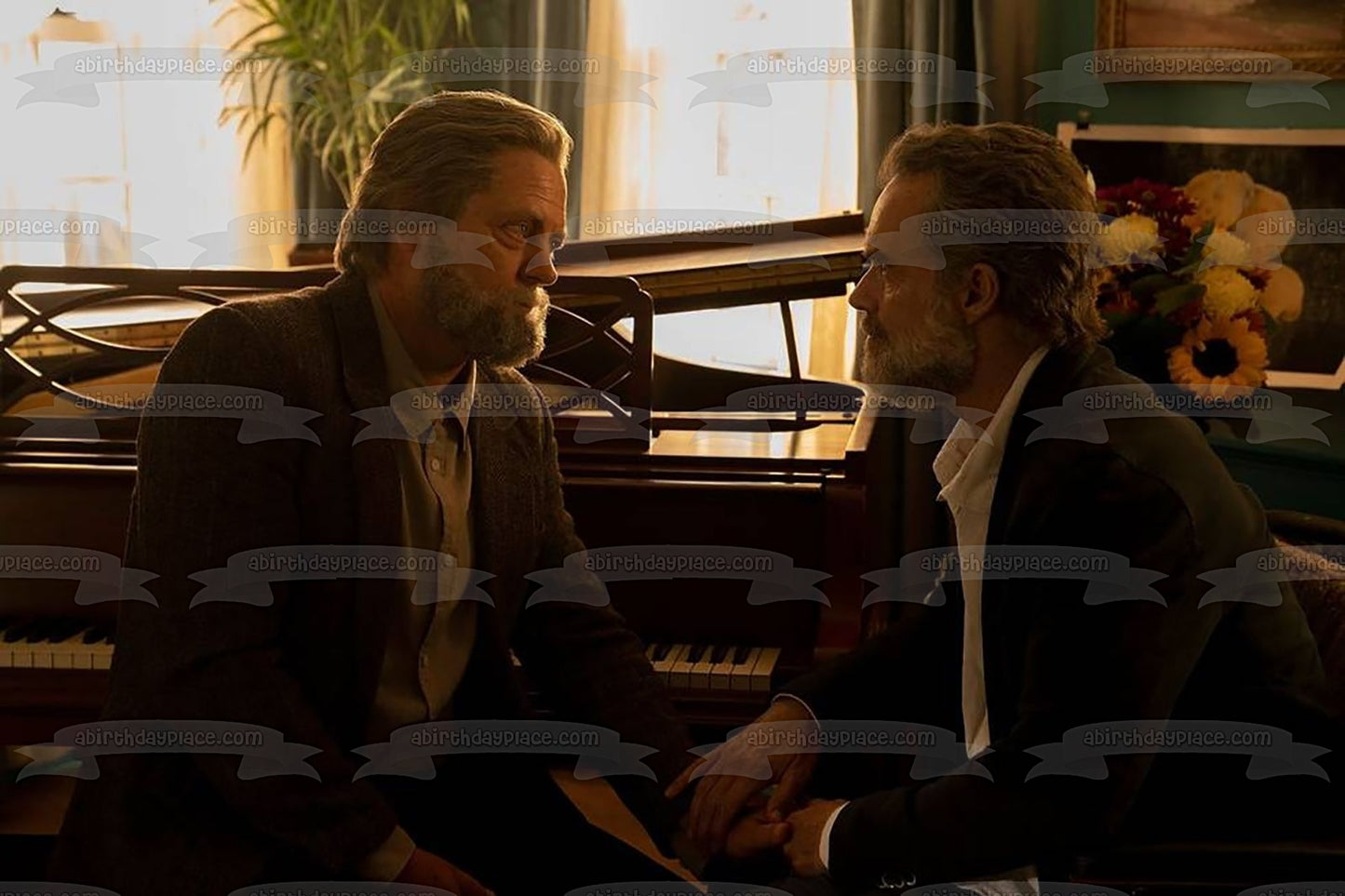 The Last of Us TV Series Bill and Frank Edible Cake Topper Image ABPID57407