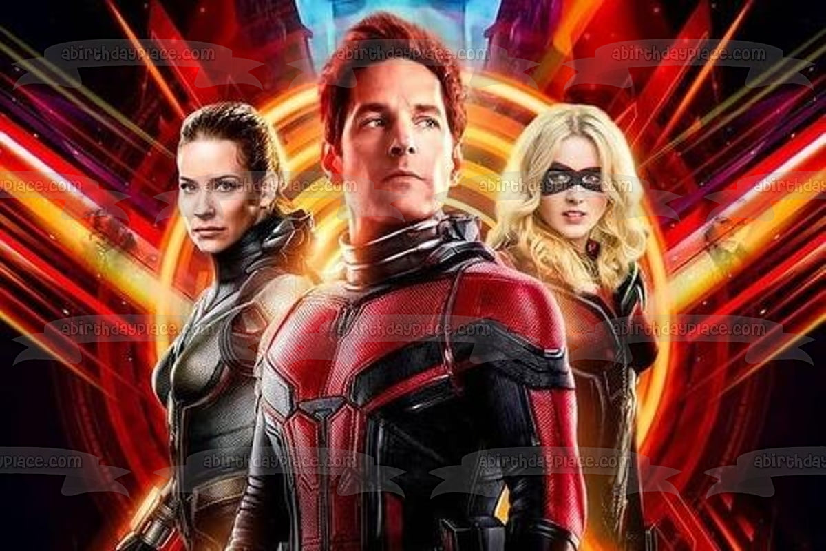 Ant-Man and the Wasp: Quantumania Scott Lang Edible Cake Topper Image ABPID57427