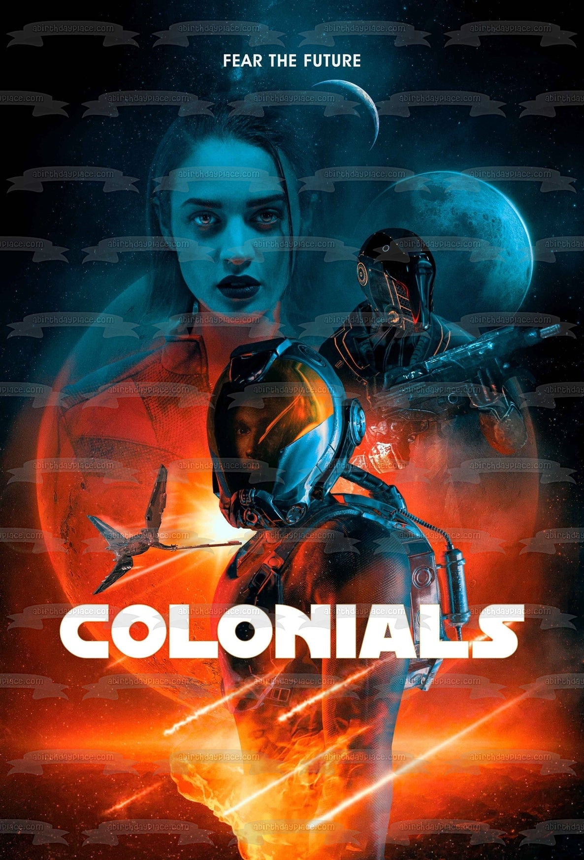Colonials Movie Poster Edible Cake Topper Image ABPID57608
