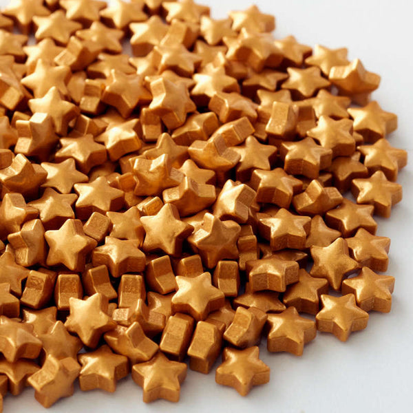 Gold Stars Sprinkles Pouch, 1.1 oz.