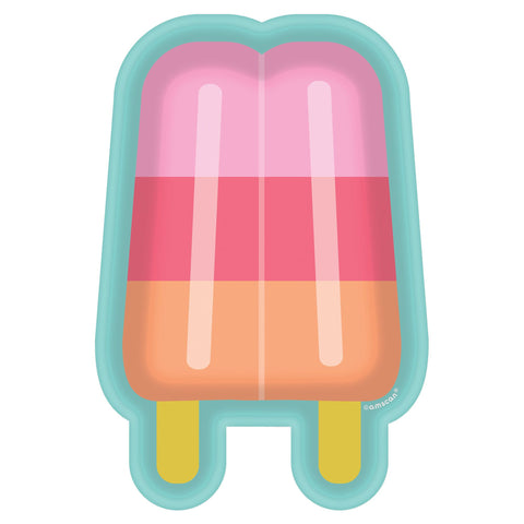 Just Chillin' Popsicle Shaped Plates