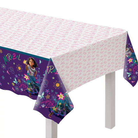 Encanto Plastic Table Cover, 54" x 96", 1ct