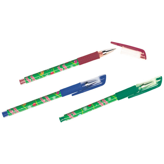 Christmas Gel Pens, 12ct