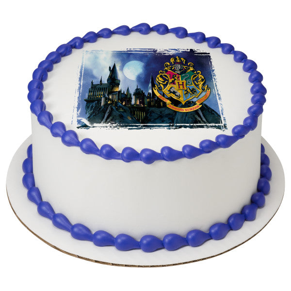 HARRY POTTER™ HOGWARTS™ Picturesque Edible Cake Topper Image