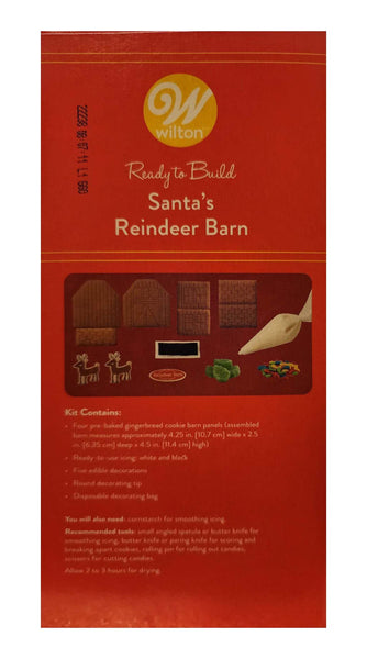 Ready To Build Reindeer Barn Gingerbread